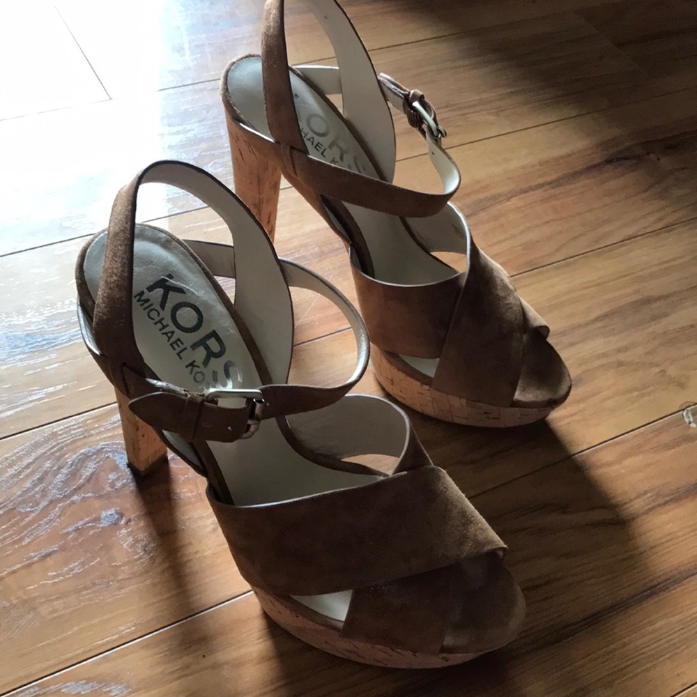 Kors by Michael Kors Adair Suede Sandal - Picture 7 of 8